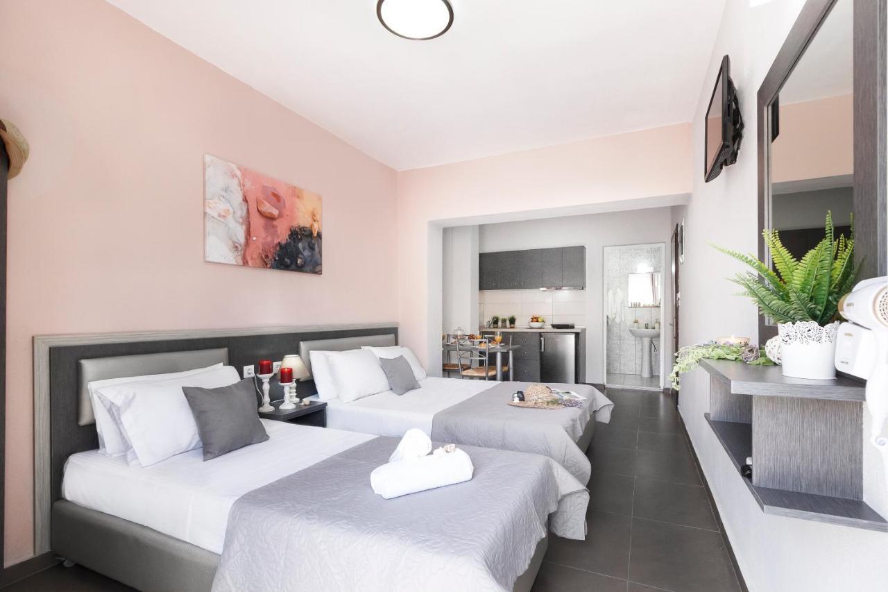 Caretta Blue Apartments Polychrono Dış mekan fotoğraf